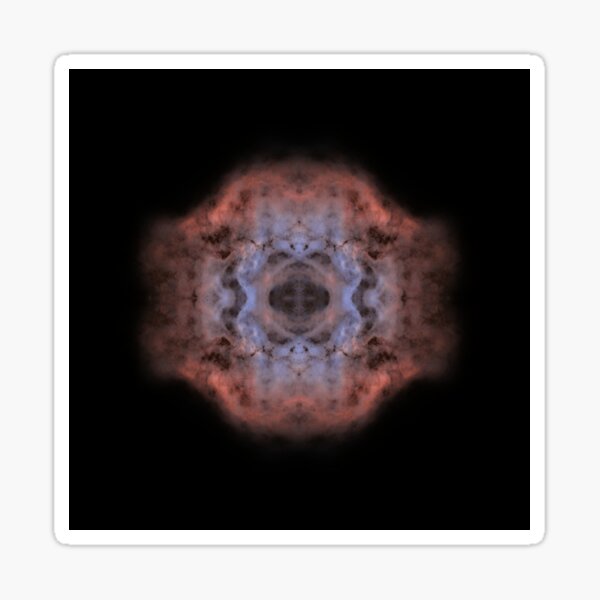 rosette mirror Sticker