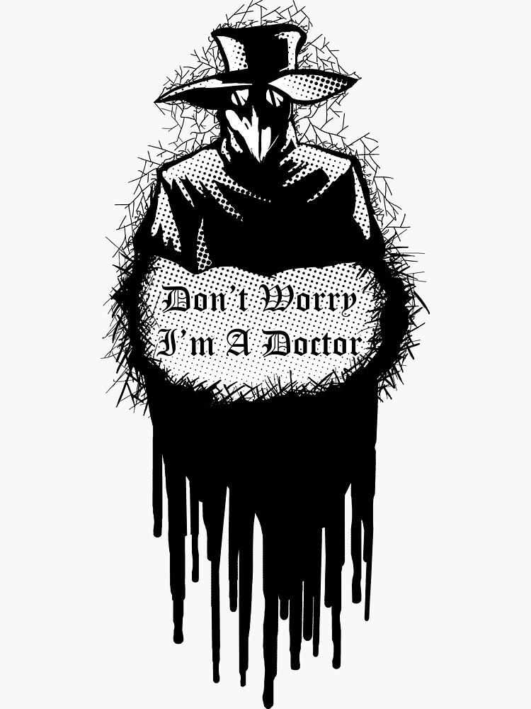 Thumbnail 3 von 3, Sticker, Dr. Plague designt und verkauft von Erucio.