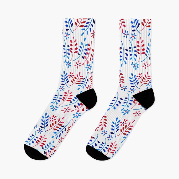 Item preview, Red and blue plants  designed and sold by ArtsyEmma2.