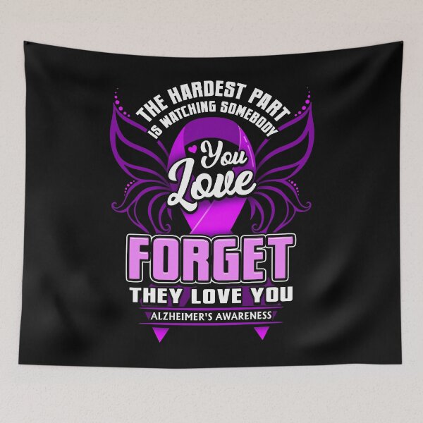 Item preview, Alzheimer Awareness Forget To Love designed and sold by UniQueensShop.