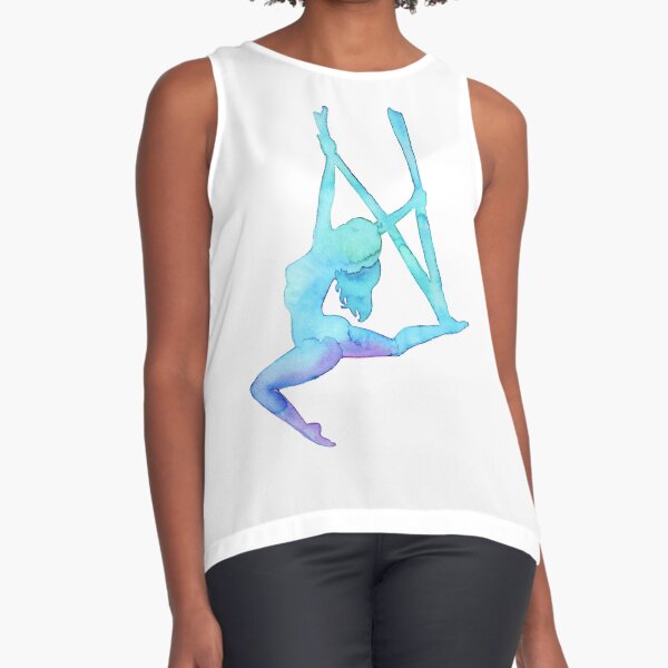 Aerial Girl - antigravity yoga Sleeveless Top