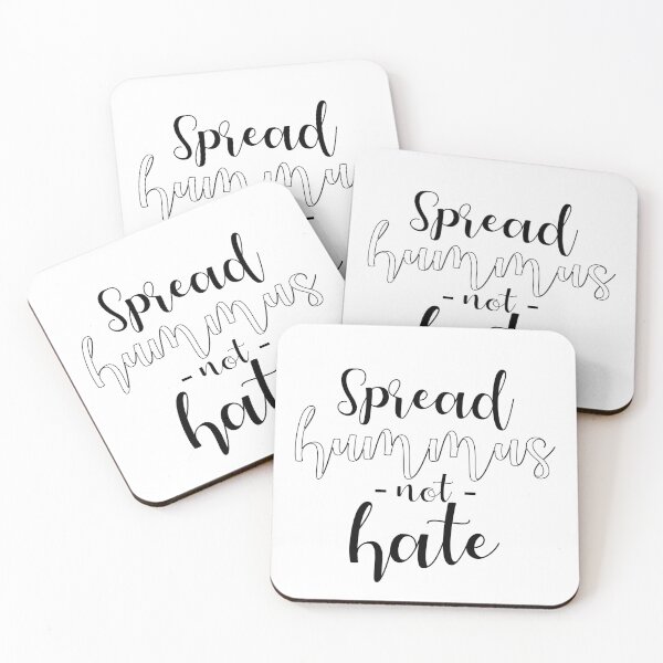 Item preview, Spread Hummus not Hate designed and sold by Nicole Rogge.