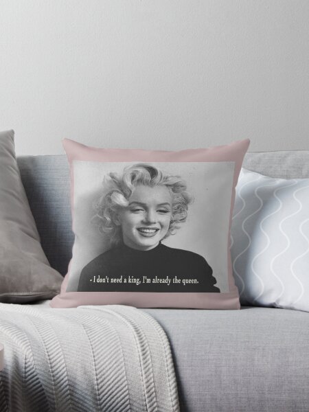 Item preview, Marilyn Monroe Quotes I'm Already the Queen  designed and sold by yasyas27.