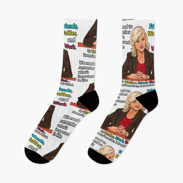 Item preview, Leslie Knope - Friends, Waffles, and Work designed and sold by hmhdesigns.