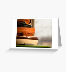 Stacked pots, cropped Greeting Card