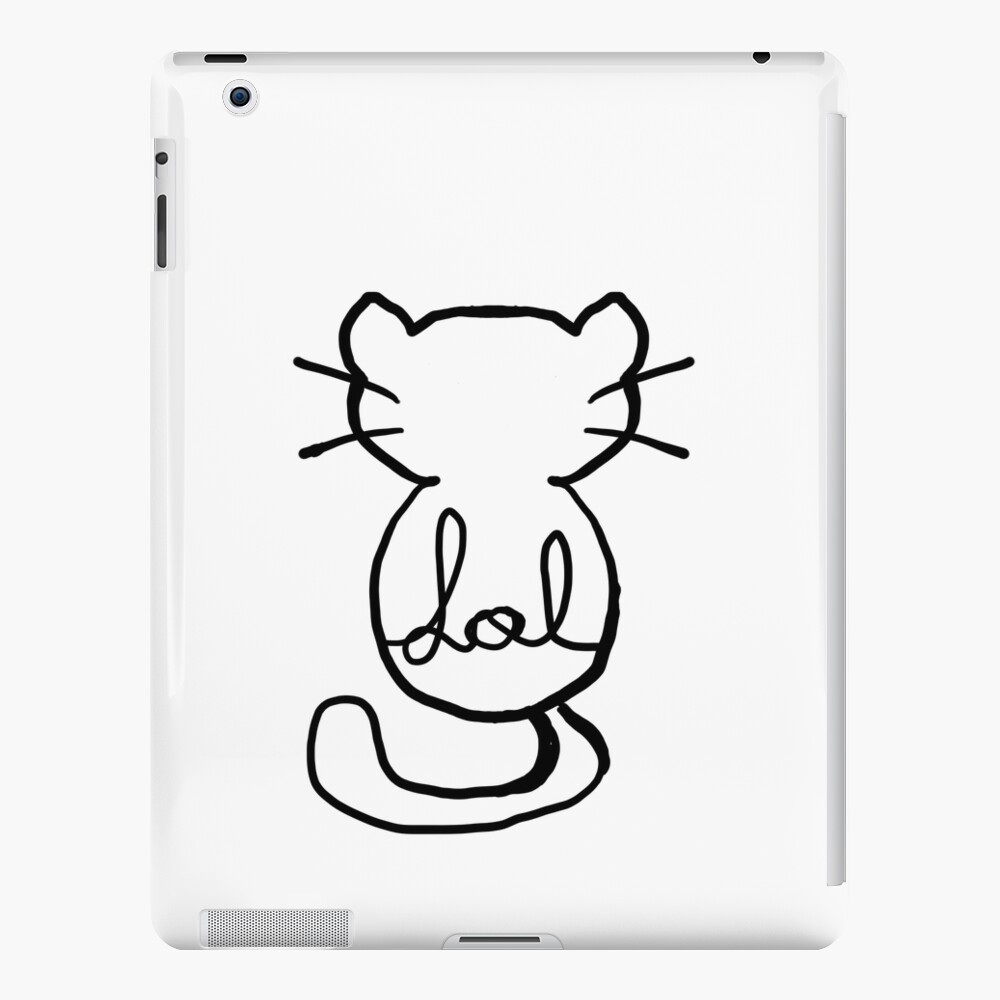 Lol Cat Lol Lol Lol Ipad Case Skin By Raudette Redbubble