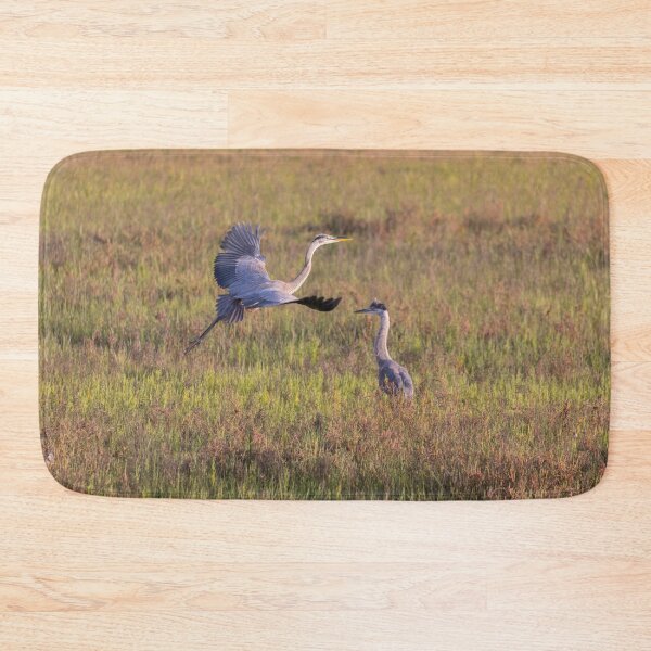 Item preview, Great Blue Heron Pair designed and sold by PsychoAlien.com.