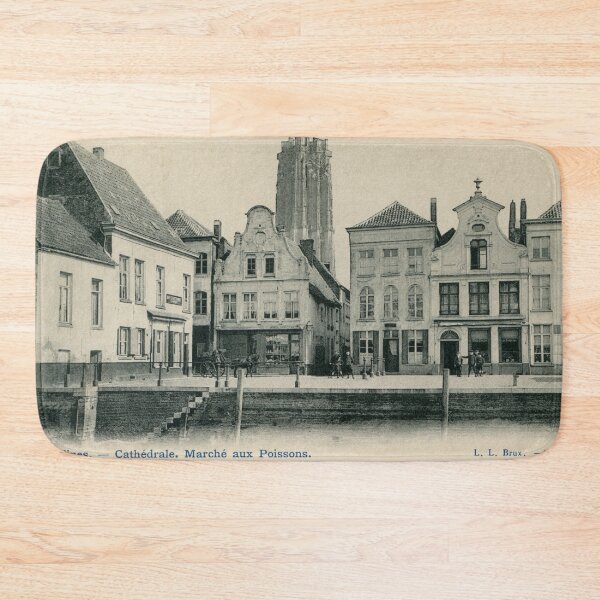 Item preview, 1890 Mechelen Vismarkt designed and sold by aapshop.