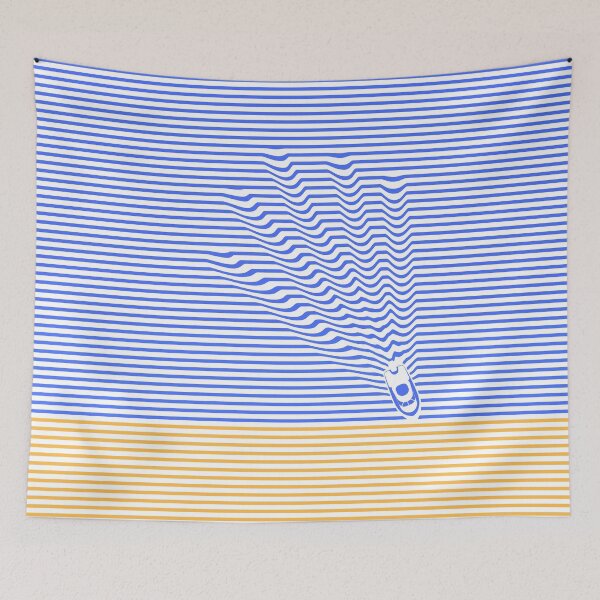 Item preview, Boat on desert island designed and sold by AsKartongs.