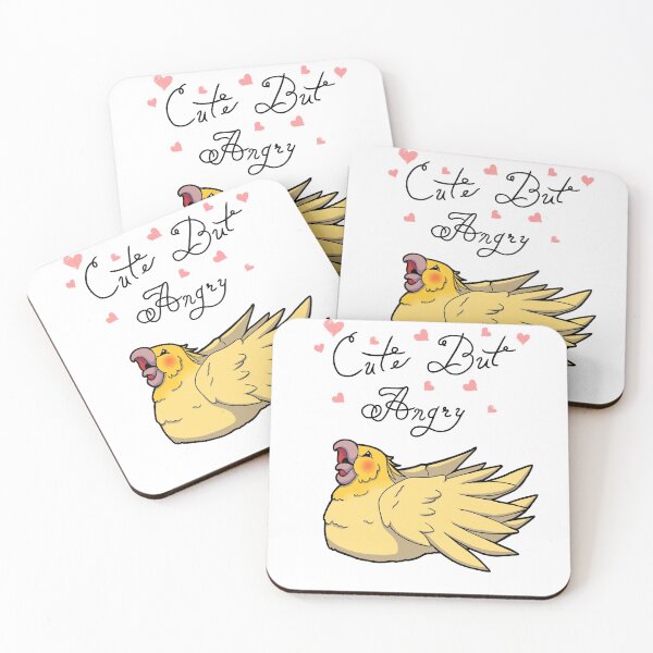 Item preview, Cute But Angry (Yellow tiel) designed and sold by Adastumae.