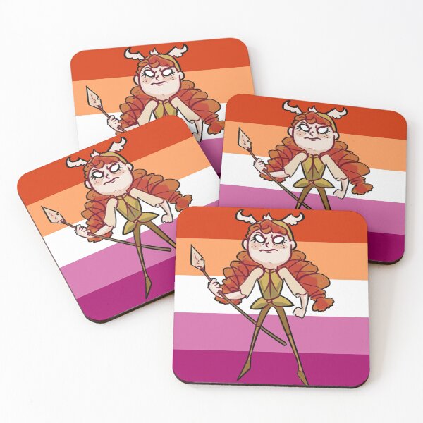 Item preview, Lesbian Pride Wigfrid! designed and sold by ebenaceae.
