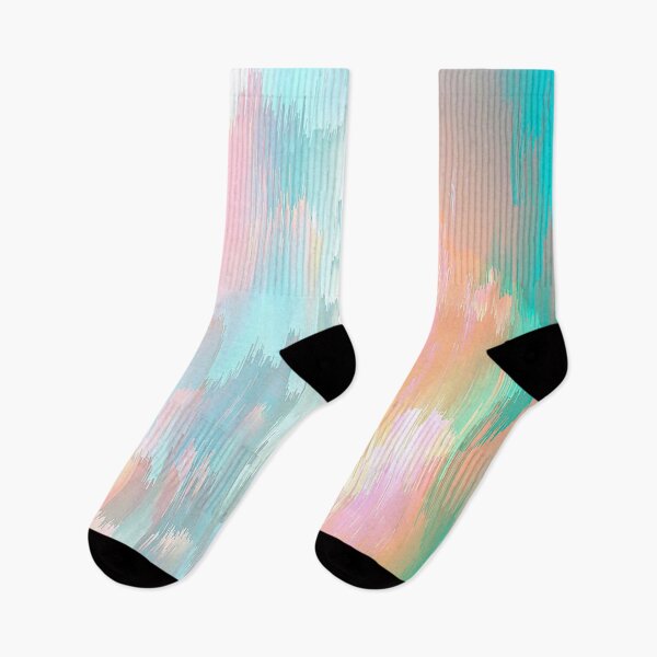 Artikelvorschau, Candy Rainbow Glitch Fall #abstractart entworfen und verkauft von Dominiquevari.