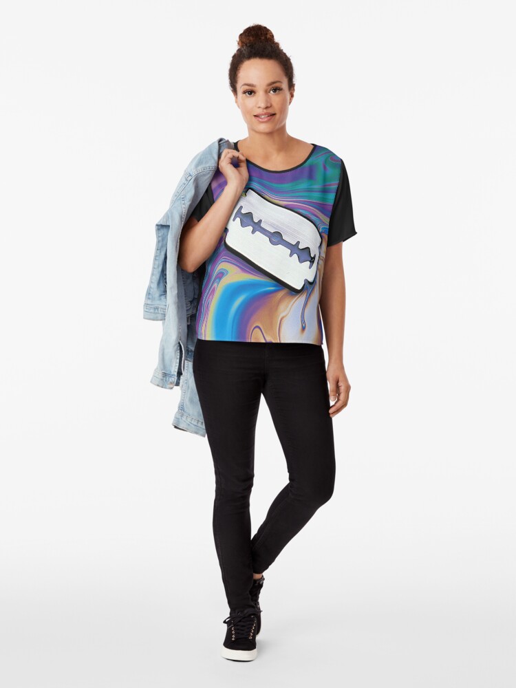 Alternate view of Physics Chiffon Top