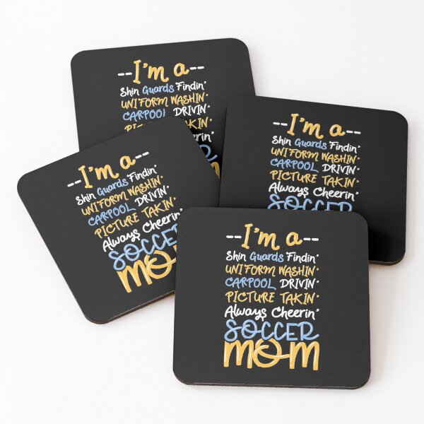 Item preview, Proud Soccer Mom Always Cheerin' designed and sold by Betsytiptoe.