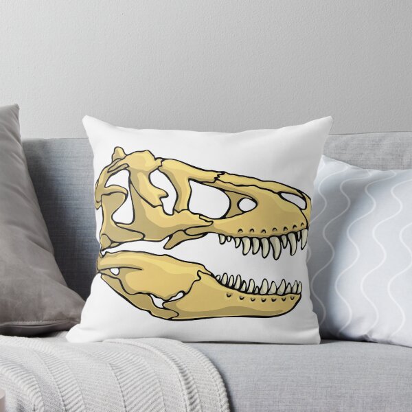 Item preview, T-rex Skull Illustration designed and sold by taylorcustom.