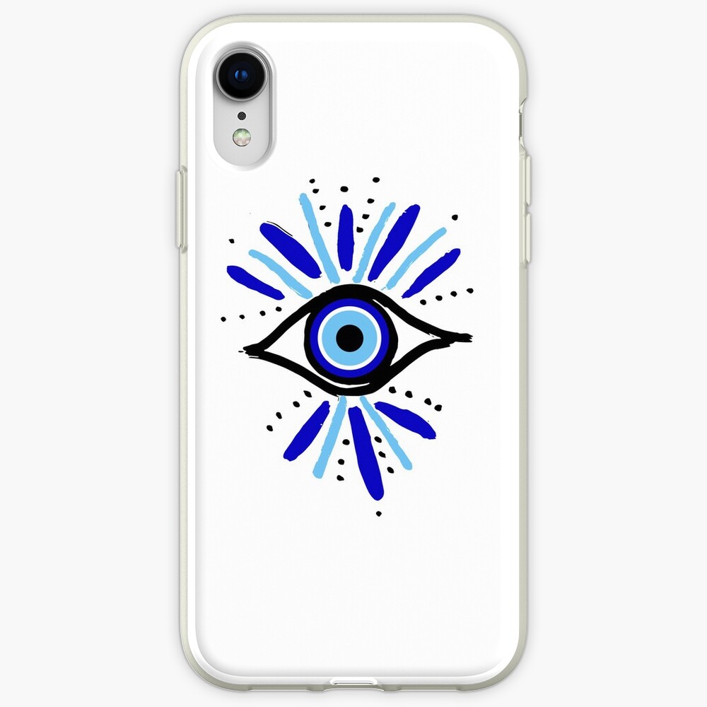 “Decorative Evil Eye” iPhone Case & Cover by artdamnit | Redbubble