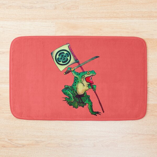 Item preview, Frog Carrying A Flag Banner designed and sold by VictorIos.