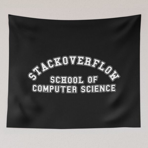 Item preview, Stackoverflow School of Computer Science designed and sold by inapt.