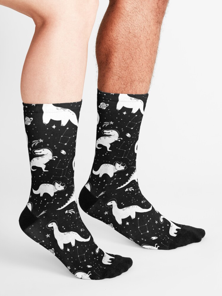 Alternate view of Space Dinosaurs Socks