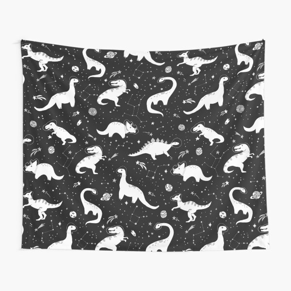 Space Dinosaurs Tapestry