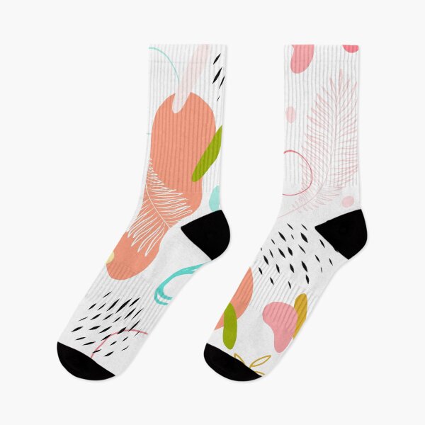 Item preview, Organic Nature - Memphis Pattern on white  designed and sold by Dominiquevari.