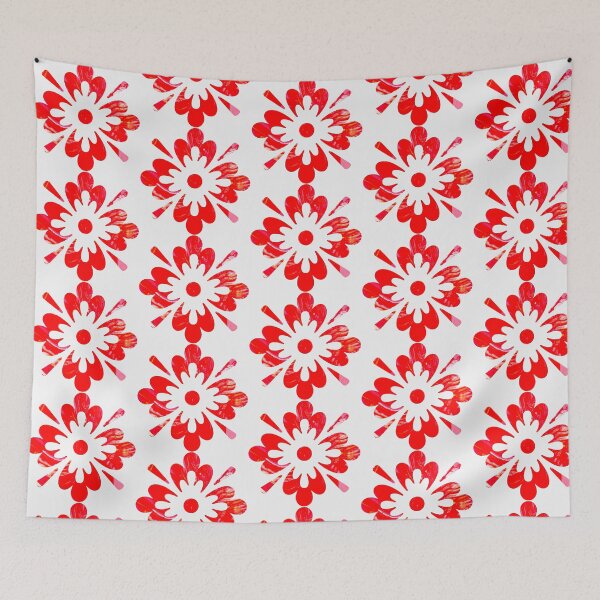 Item preview, Red Graphic Flower designed and sold by PaintedbyCarol.