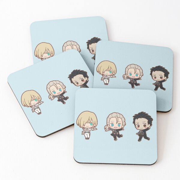 Item preview, chibi yoi trio designed and sold by Maidoaria.