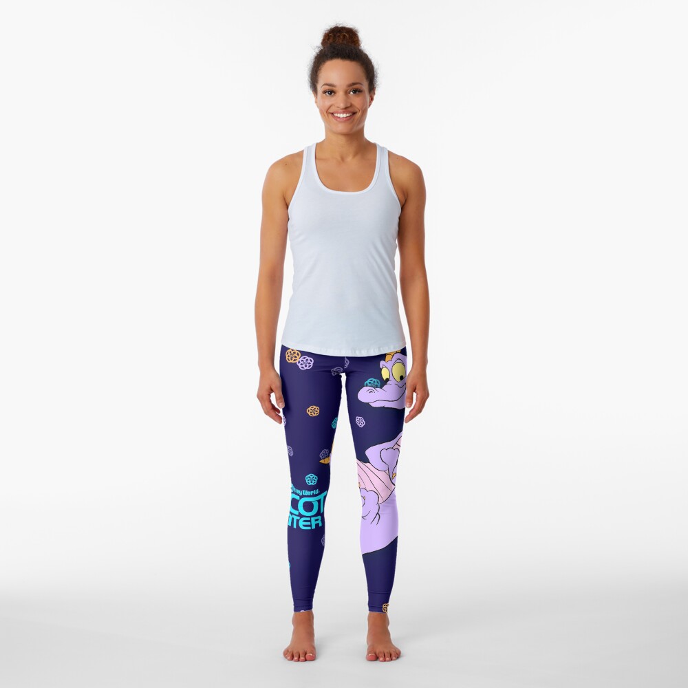 EPCOT CENTER Confetti Figment Leggings