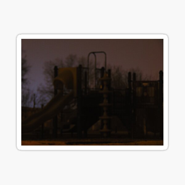 A Ghostly Playground Sticker