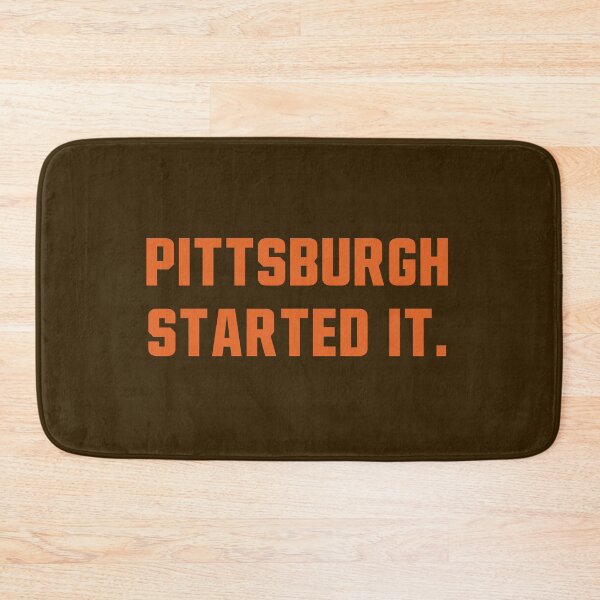 Item preview, Pittsburgh Started It T-shirt Cleveland Football Shirts designed and sold by ravishdesigns.