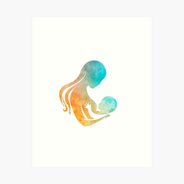 Item preview, Breastfeeding Mother designed and sold by TheJollyMarten.