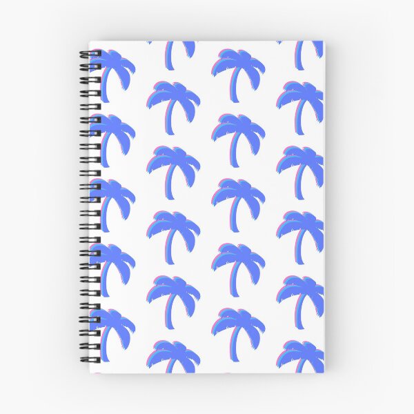 Item preview, blue and pink palm tree designed and sold by nxtleveldesign.