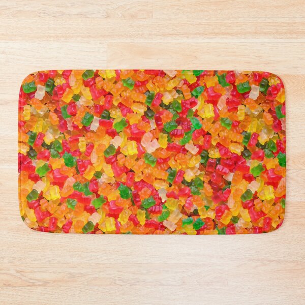 Item preview, Gummy Bears Real Candy Pattern designed and sold by patternsoup.