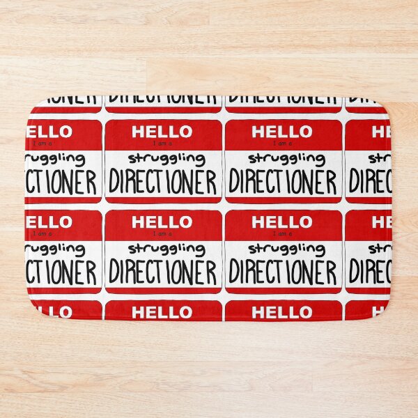 Item preview, struggling directioner name tag designed and sold by cool stickerz.