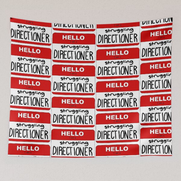 Item preview, struggling directioner name tag designed and sold by cool stickerz.