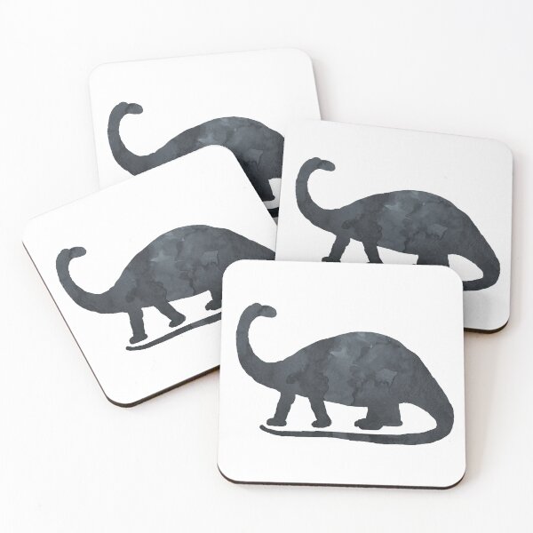 Item preview, Black Brontosaurus designed and sold by TheJollyMarten.