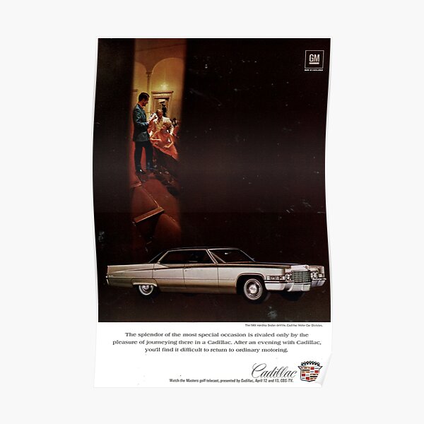 Cadillac 1969 Poster