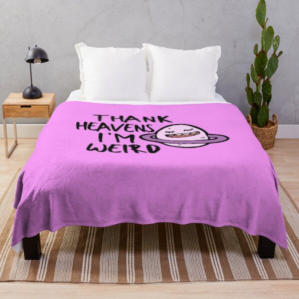 Item preview, Thank Heavens I'm Weird Introvert Awkward Relax Cute Funny Sarcastic Happy Fun Inspirational Gift designed and sold by EpsilonEridani.