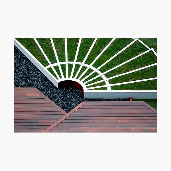zen garden Photographic Print