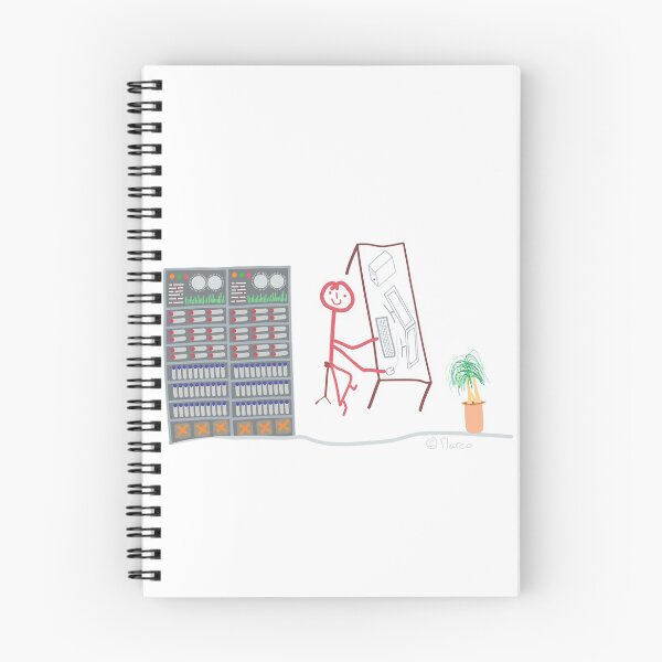 Item preview, Computer Technician Stick Figure, Woman Work Hobby Administrator Office Computer IT Technician designed and sold by KlareLinie.