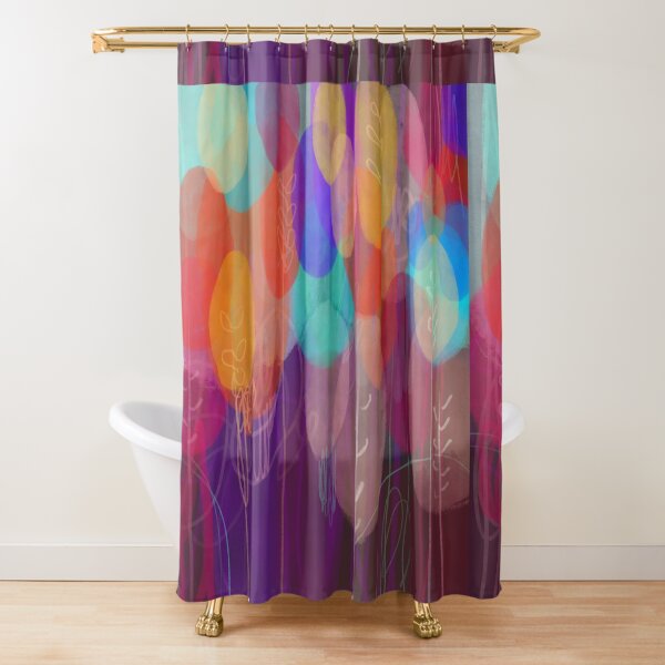 Autumn Trees Shower Curtain