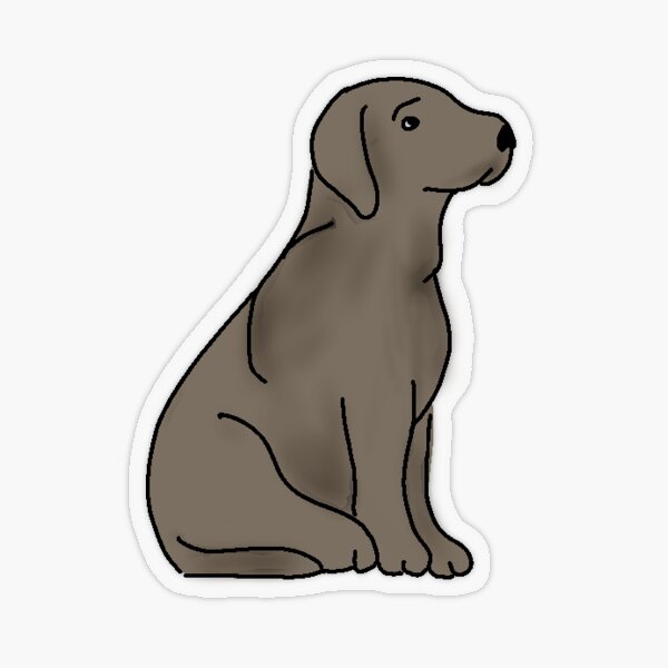 Sitzender Hund Zeichnen