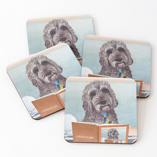 Item preview, HARRY Schooldog doodle @labradoodlen_harry designed and sold by BridgetDoodles.