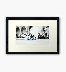 warm up Framed Print