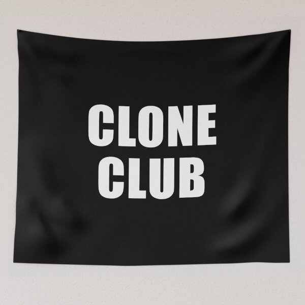 Item preview, Clone Club (Black) designed and sold by quoteedesigns.