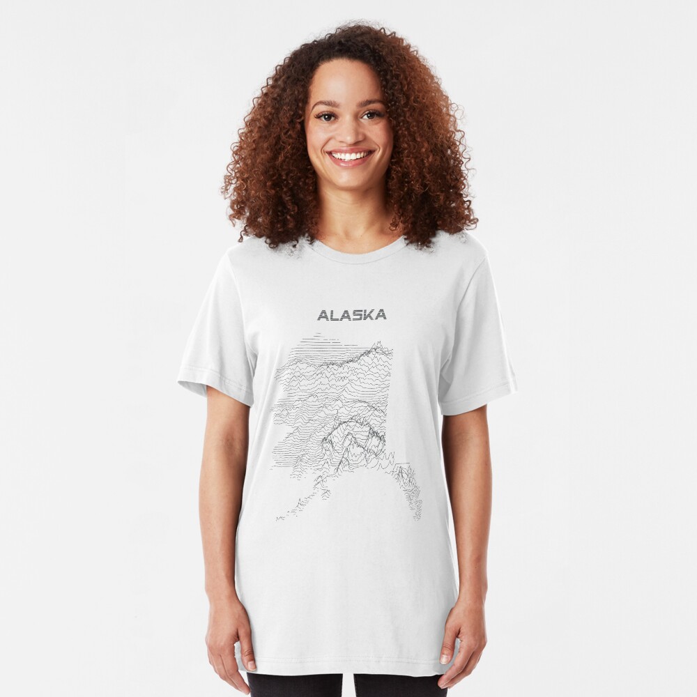 Unknown Elevations - Alaska Slim Fit T-Shirt