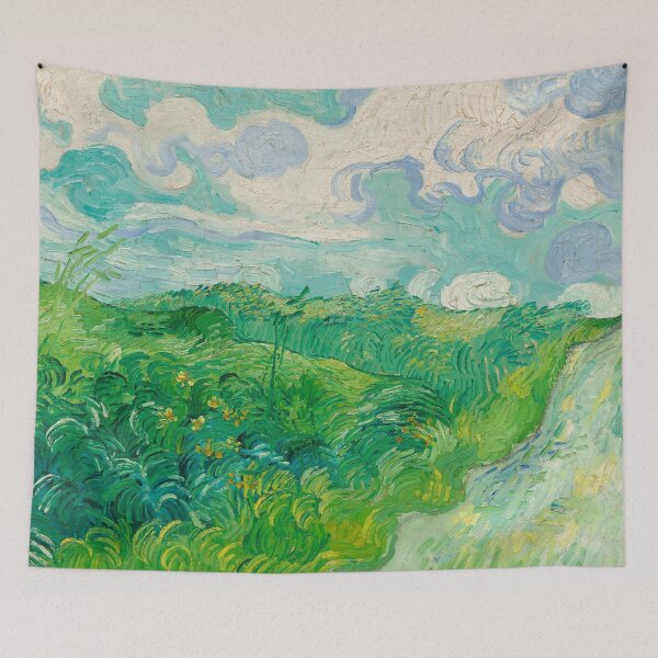 Item preview, Campos de trigo verde, Auvers, Vincent van Gogh designed and sold by VintageArchive.