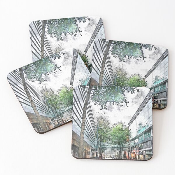Item preview, Manchester city watercolor #manchester designed and sold by JBJart.
