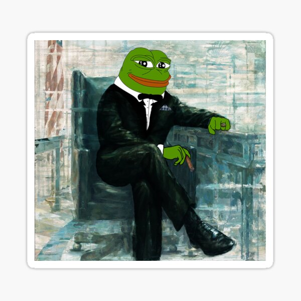 Item preview, Business Pepe designed and sold by HangLooseDraft.