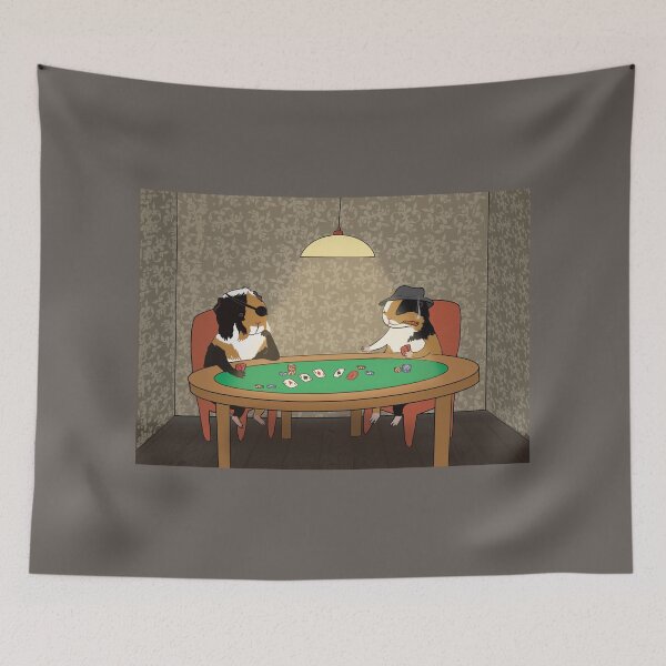 Item preview, Sheldon and Sandokan Playing Poker  designed and sold by mondesign26.